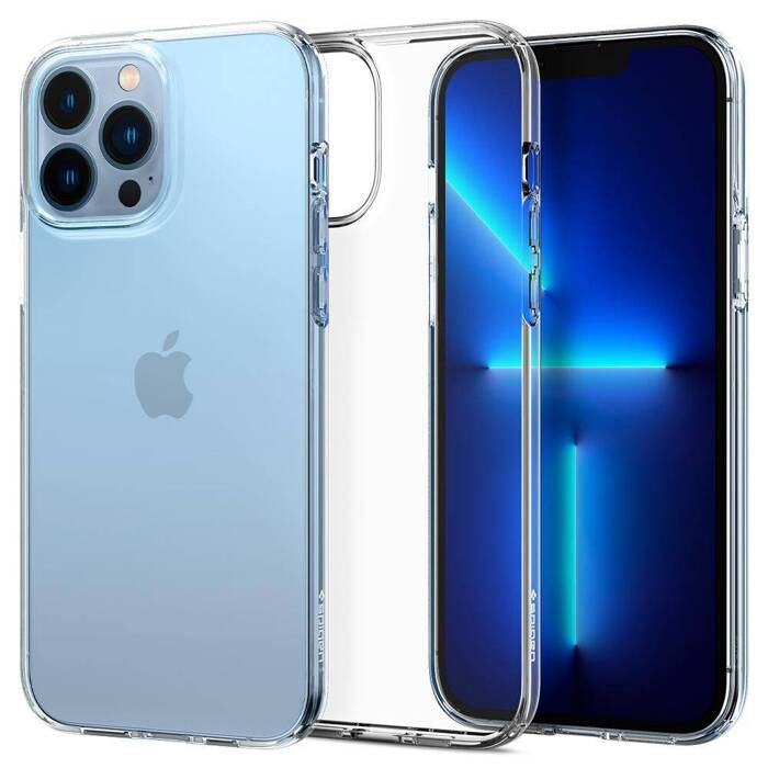 Cover SPIGEN iPhone 13 Pro a cristalli liquidi Clear Case