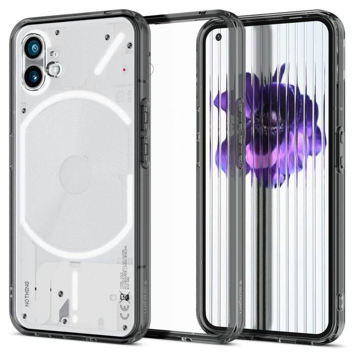 Cover Spigen Ultra Hybrid NIENTE TELEFONO 1 CRISTALLO SPAZIALE