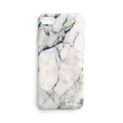 Custodia in gel Wozinsky Marble cover marmo iphone 13 mini bianco