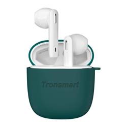 Custodia in silicone Tronsmart Earphone Case per cuffie verde