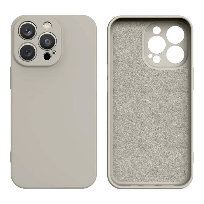 Custodia in silicone per Samsung Galaxy S23+ cover in silicone beige