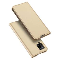 Dux Ducis Skin Pro Holster Cover Flip Cover per Samsung Galaxy A42 5G oro