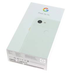 Google Pixel 3a XL chiaramente bianco 64GB caso originale EU 2 pin