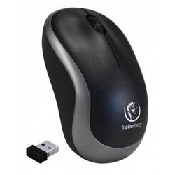 Rebeltec Mouse ottico senza fili METEOR argento