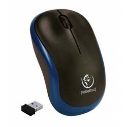 Rebeltec Mouse ottico senza fili METEOR blu