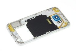 Telaio del corpo di caso SAMSUNG Galaxy S6 Blu Topaz grado B