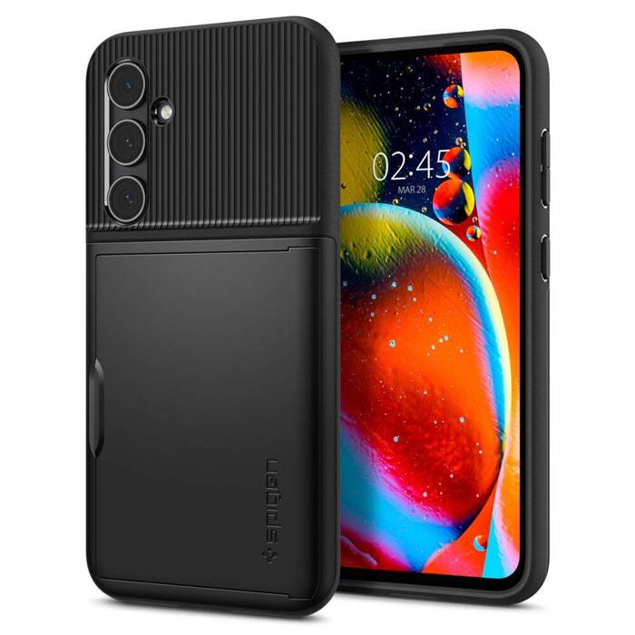 Puzdro Spigen Slim Armor Cs Galaxy S23 FE čierna Case