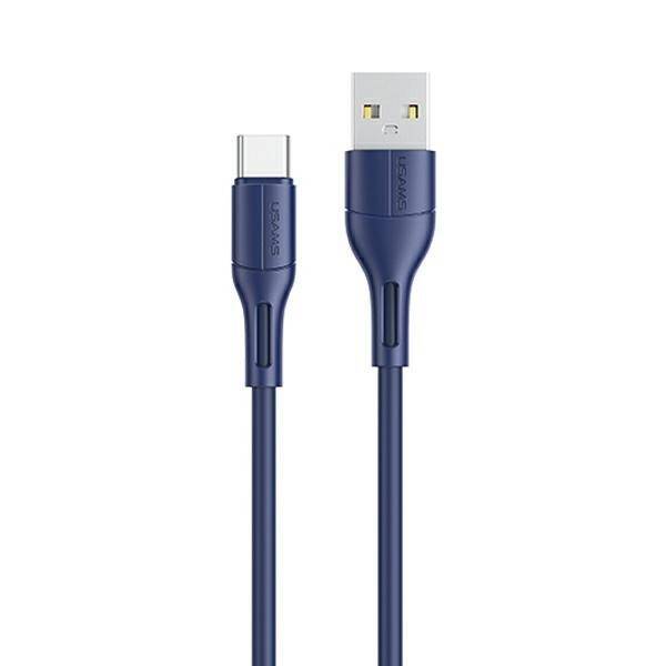 USAMS Kábel U68 USB-C 2A Fast Charge 1m modrý / modrý SJ501USB03 (US-SJ501)