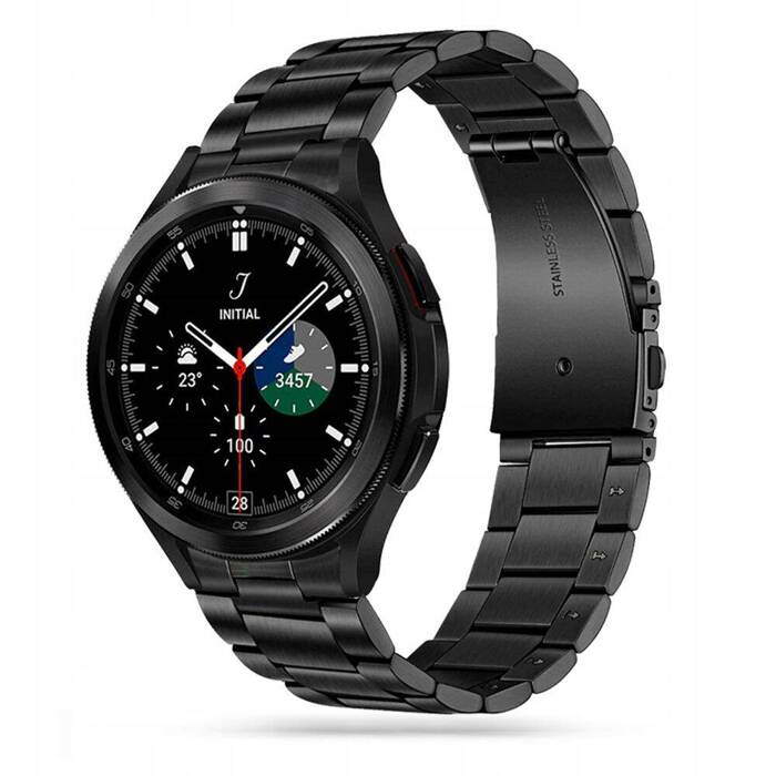  TECH-PROTECT Samsung Galaxy Watch 4 40 / 42 / 44 / 46 MM Acero Inoxidable Negro