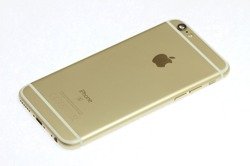 Funda Cuerpo Solapa APPLE  6S Oro Grado B