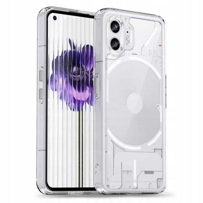 Funda Tech-Protect Híbrido Flexair Nada Teléfono 2 Clear Case